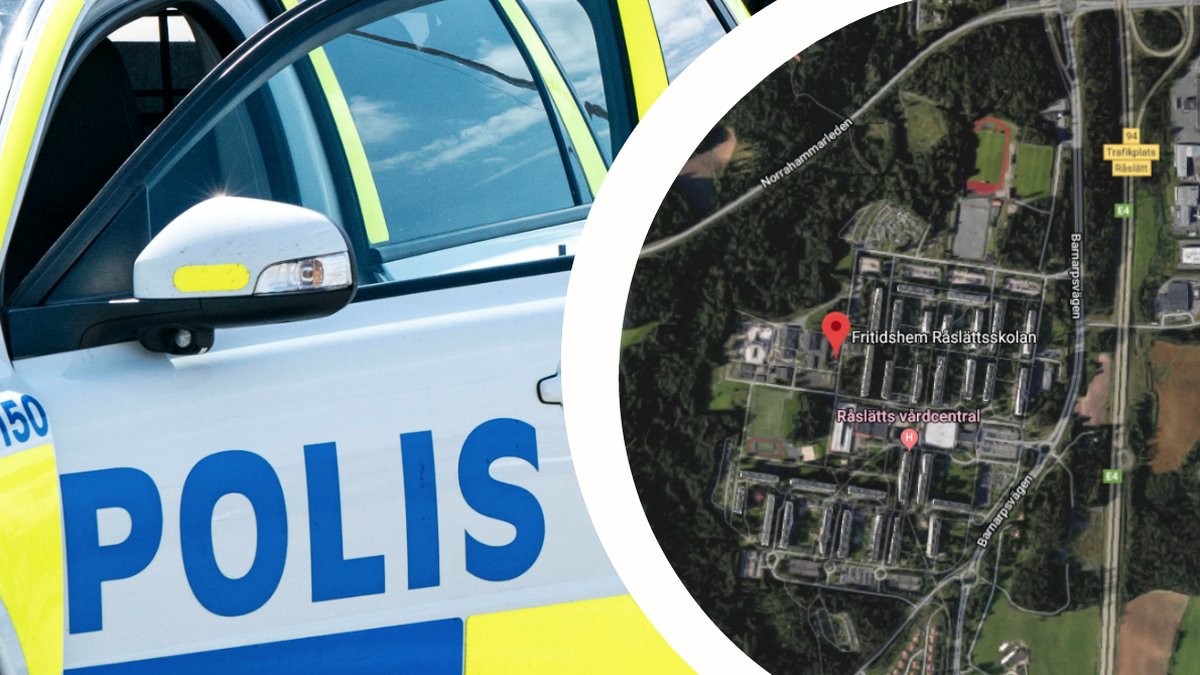 Ett knivbråk har brutit ut vid en skola i Jönköping.