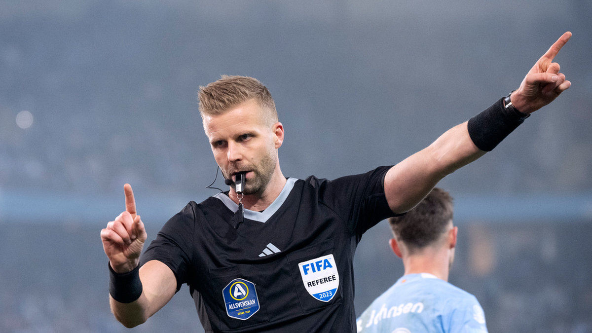 Glenn Nyberg i den allsvenska guldmatchen mellan Malmö och Elfsborg förra säsongen. Arkivbild.