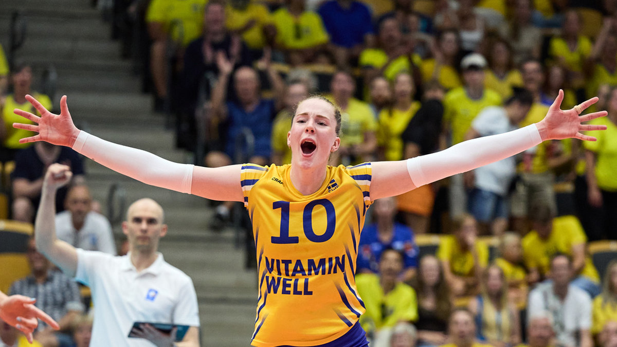 Sveriges Isabelle Haak var en av de stora blågula idrottsstjärnorna 2023. Arkivbild.