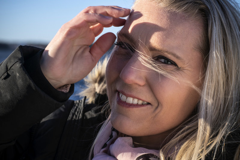 Carina Bergfeldt medverkar i Icas kundtidning Stammis.