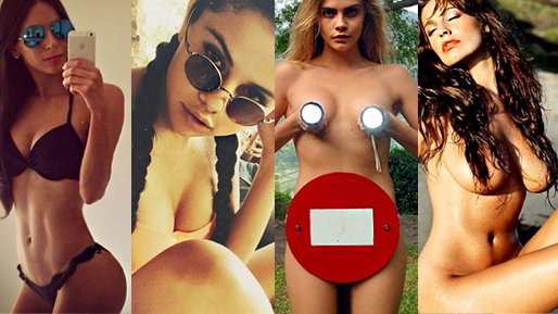Jen Selter, Selena Gomez, Cara Delevingne och Kelly Brook är några av kändisarna och modellerna i veckans hetaste Instagrambilder. Jen Selter, Selena Gomez, Cara Delevingne och Kelly Brook är några av kändisarna och modellerna i veckans hetaste Instagrambilder.