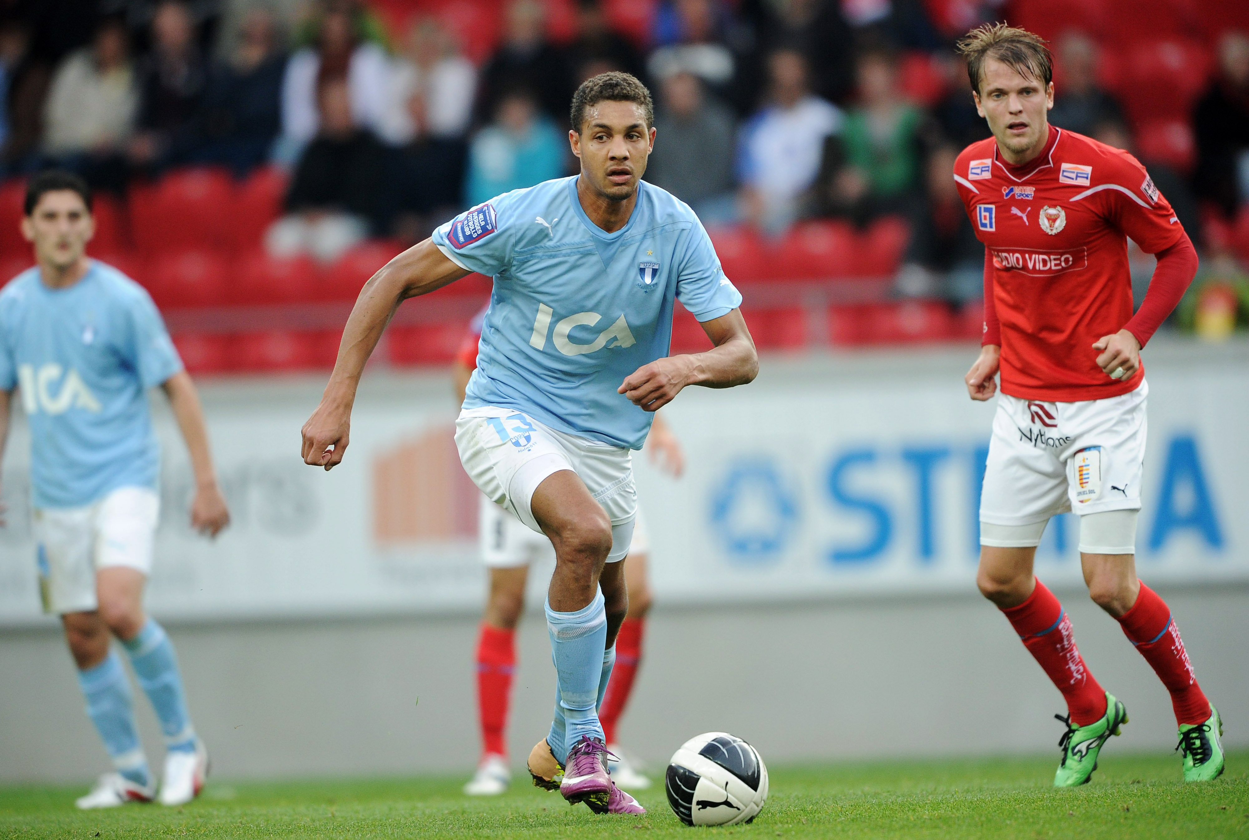 Mathias Ranégie lämnade Häcken för Malmö mitt under brinnande säsong i somras. Det blev bara tre mål i Malmötröjan då.