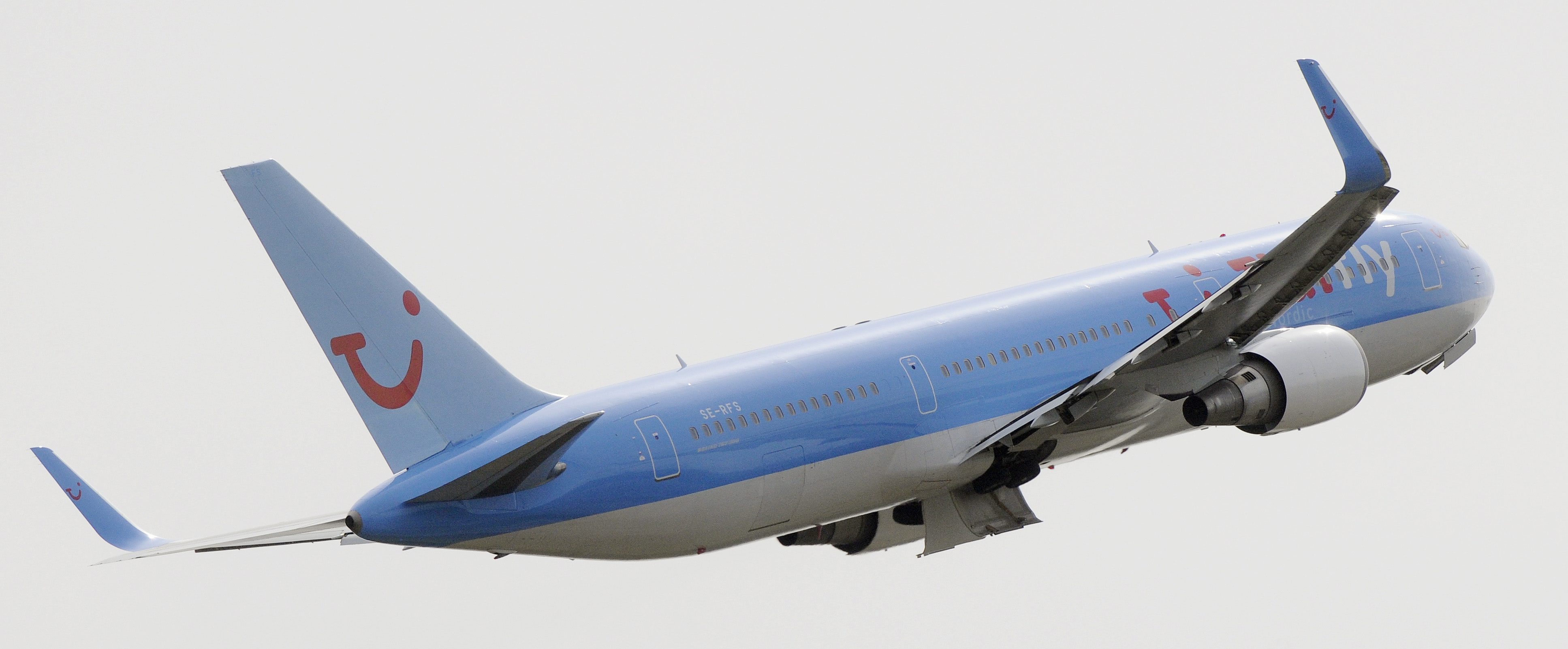 Planet i olyckan är enligt uppgift en Boeing 767.