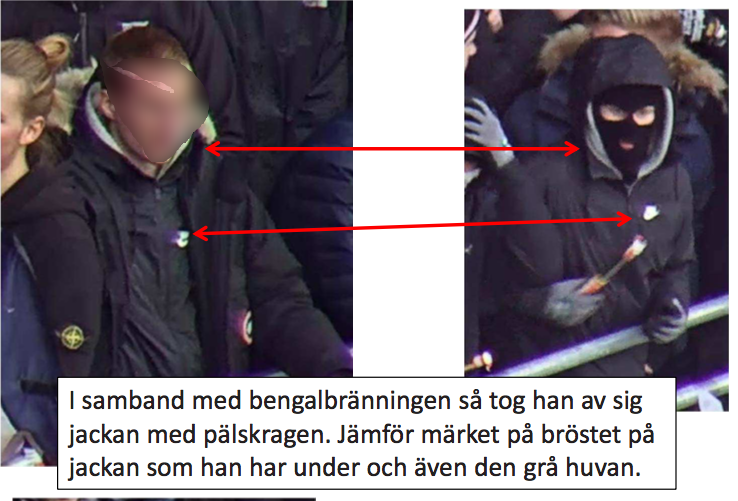 I bevismaterial gäller det att vara säker på att man fäller rätt person som är misstänkt för eventuella brott. Här ser man hur precisa beskrivningarna på personer och deras kläder är i förundersökningen. I bevismaterial gäller det att vara säker på att man fäller rätt person som är misstänkt för eventuella brott. Här ser man hur precisa beskrivningarna på personer och deras kläder är i förundersökningen.