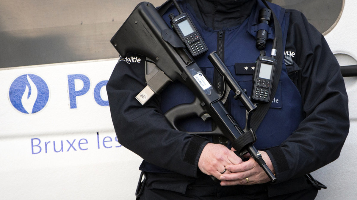 Belgisk polis har gripit fyra tonåringar som misstänks för terrorplaner. Arkivbild.