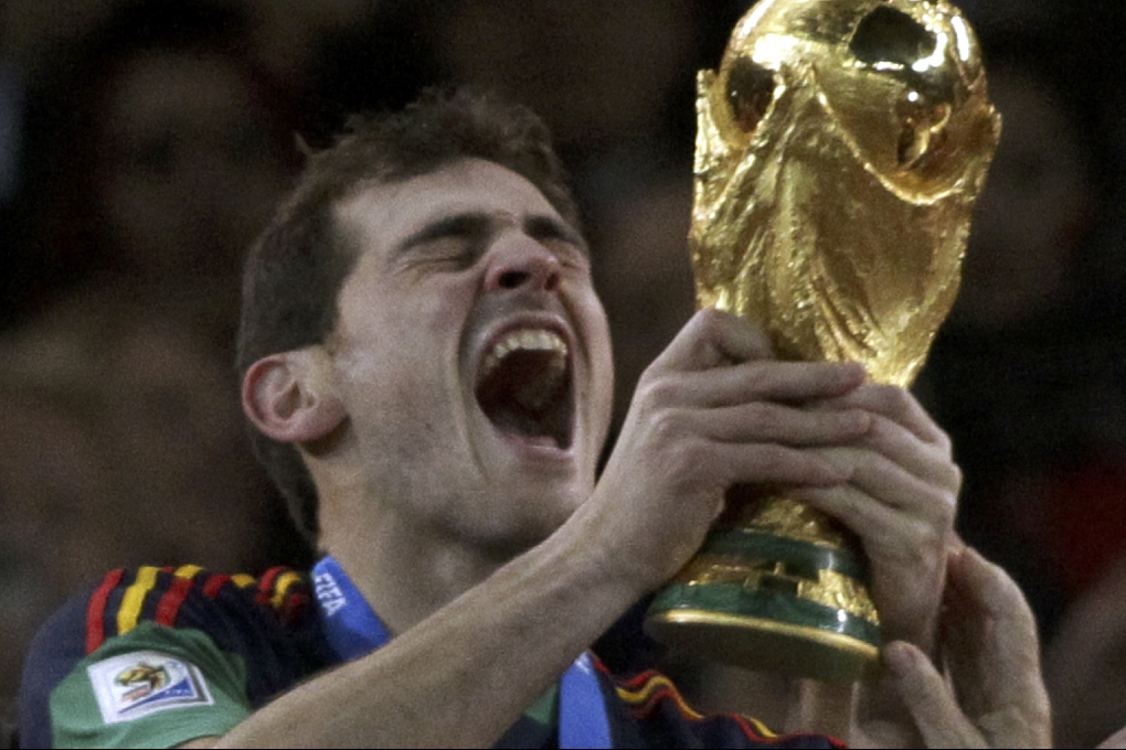 VM i Sydafrika, Sara Carbonero, Iker Casillas, Spanien