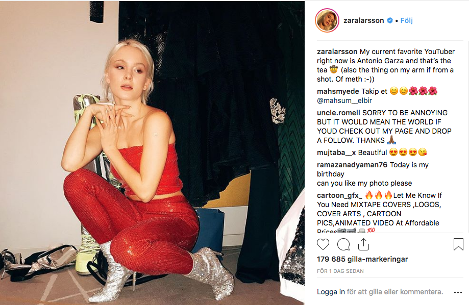 Zara Larsson Zara Larsson