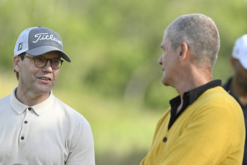 Prins Daniel och Jesper Parnevik Prins Daniel och Jesper Parnevik
