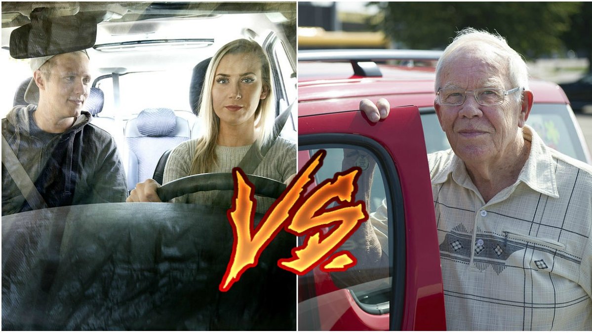 Är det egentligen äldre eller yngre som är de säkraste bilförarna?