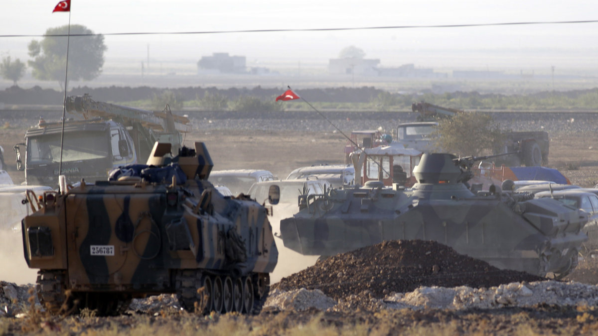 Turkiska tanks.