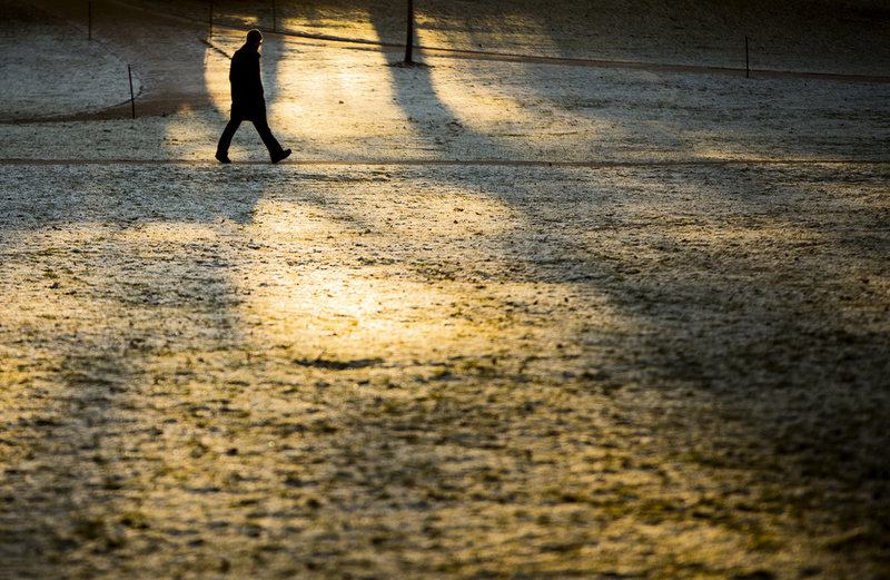 Till helgen väntas sol i norra halvan av landet – men det blir fortsatt relativt snöfattigt, förutom längst i norr. Arkivbild.
