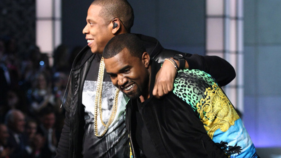 En gång var Jay-Z och Kanye West så här tighta. 