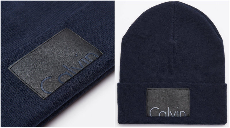 Marinblå mössa från Calvin Klein