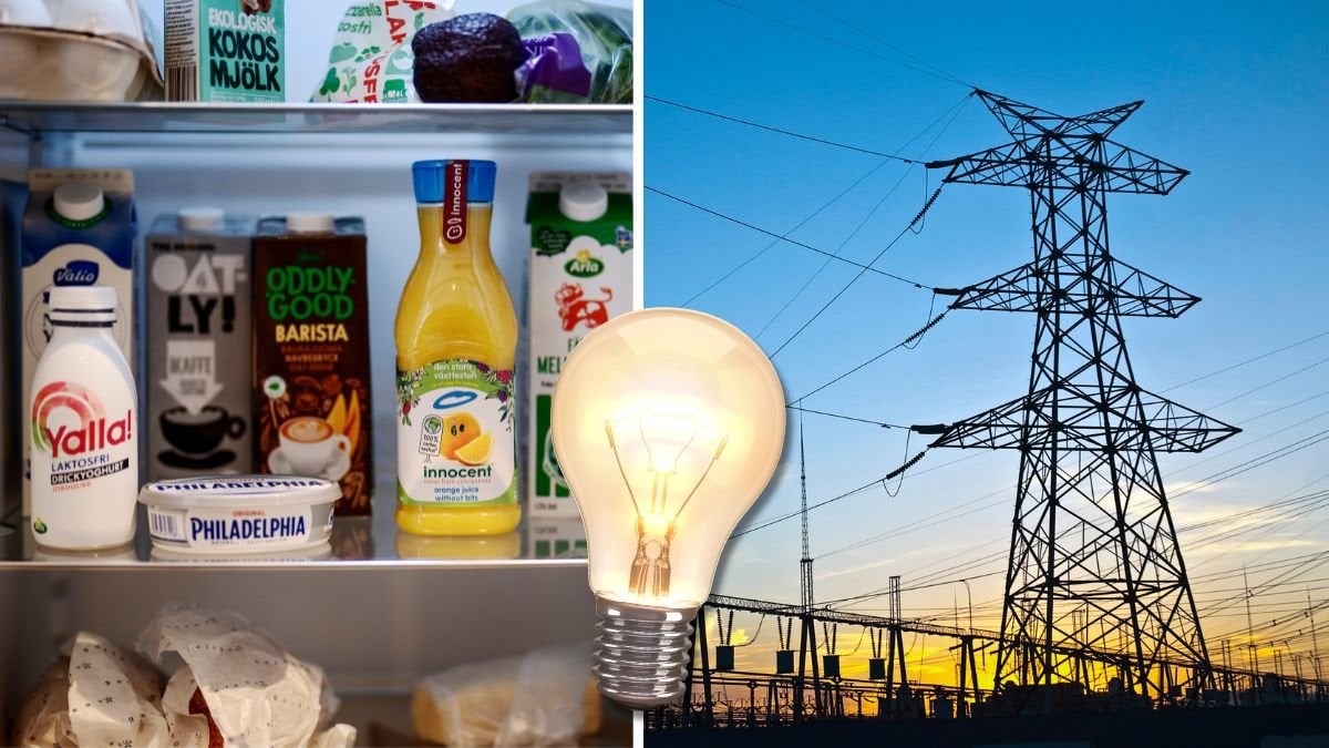 Så räddar du maten när elen försvinner