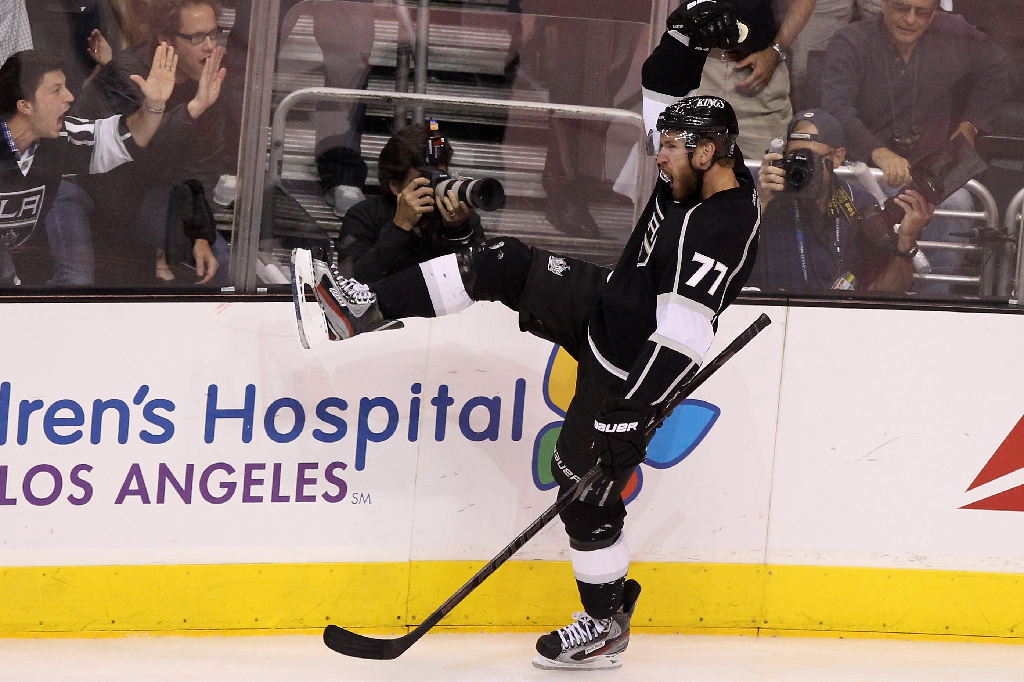 Jeff Carter, center. Jeff Carter, center.