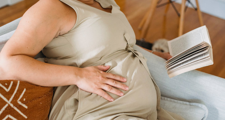 Mensvärk när du är gravid? 