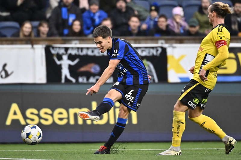 Leo Walta blev tvåmålsskytt.