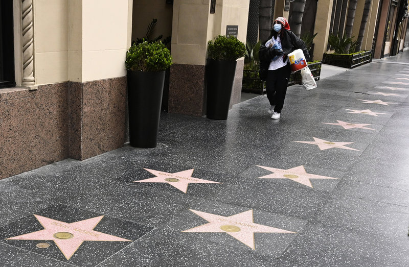 Hollywoods Walk of fame utökas med ytterligare en stjärna, den här gången för att hylla en musiker. Arkivbild.