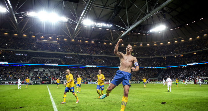 Sverige, England, Friends Arena, Zlatan Ibrahimovic, Landslaget