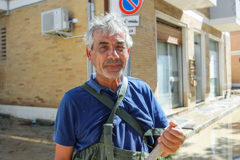 Marco Lorezetti säger att Senigallia aldrig drabbats av ett så förödande skyfall förut, även om kraftiga oväder kommer allt oftare.
