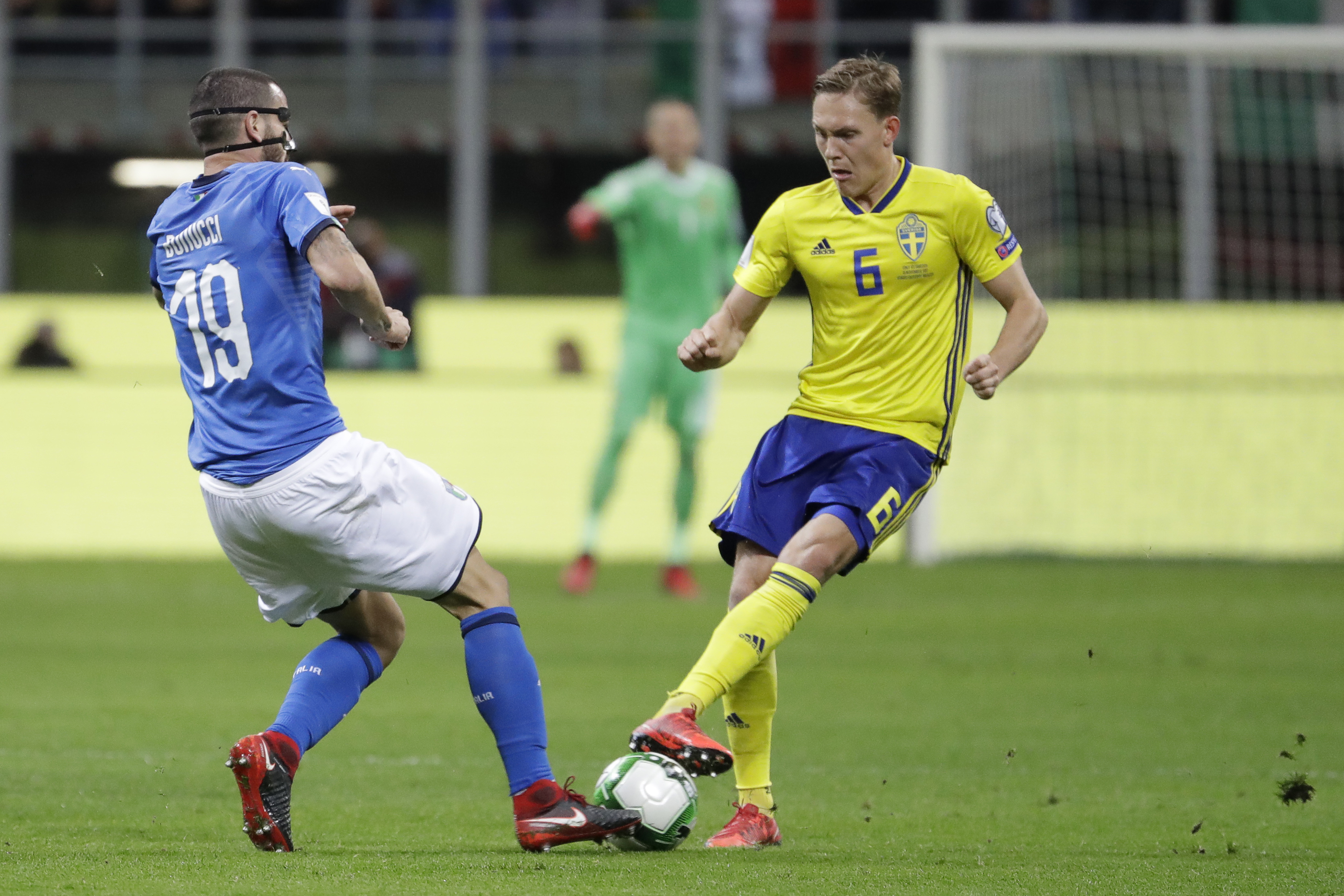 Ludwig Augustinsson gjorde det bra på sin kant. Ludwig Augustinsson gjorde det bra på sin kant.
