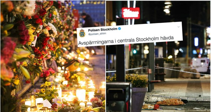 Terrorattentatet på Drottninggatan, Åhlens, Sergels Torg, Drottninggatan