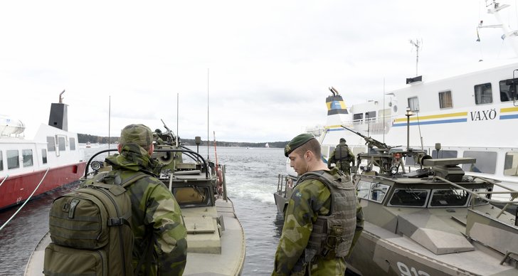 Militären, Sverige, Journalister, Intrång, Ubåt, Kris, Forsvaret