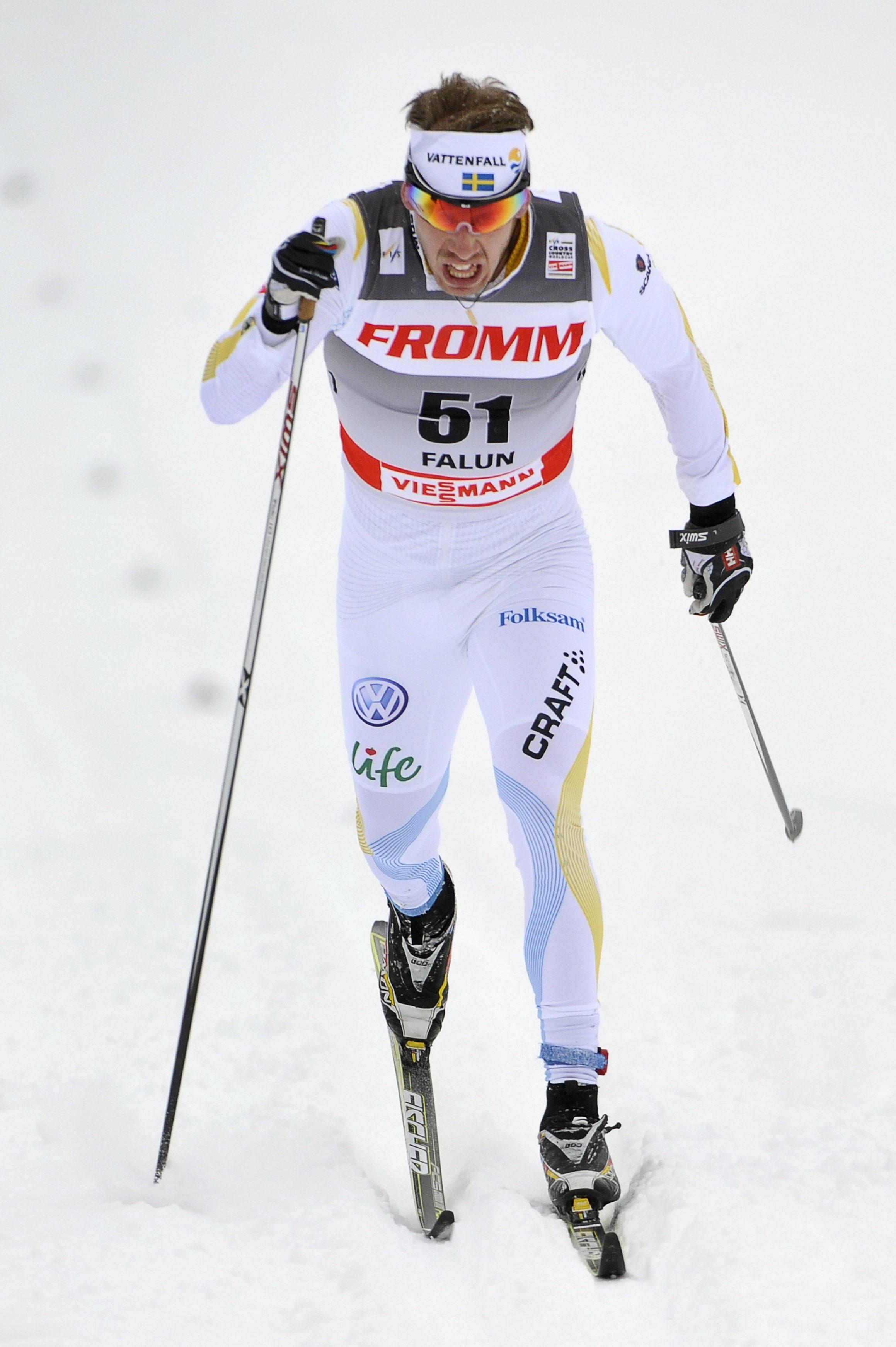 Emil Jonsson, Mathias Fredriksson, Kalsonger, skidor