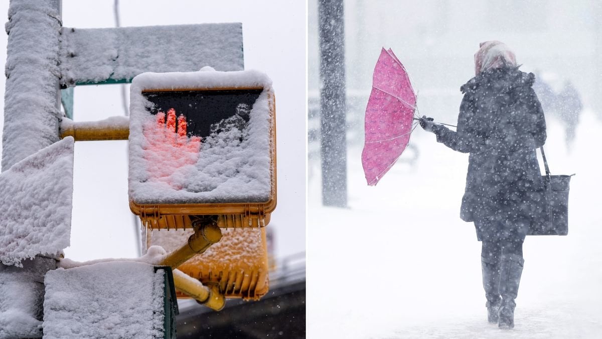 Snöstorm i USA – undantagstillstånd utfärdat