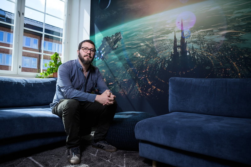 Victor Magnuson vid Fatshark räknar med att fortsätta att jobba med 'Darktide' under överskådlig framtid. Pressbild.