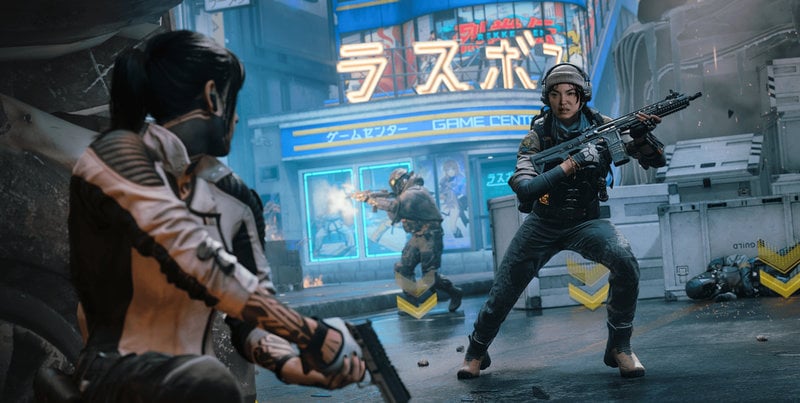 För första gången i "Black ops"-sammanhang utspelas flera banor i Japan. Pressbild. 