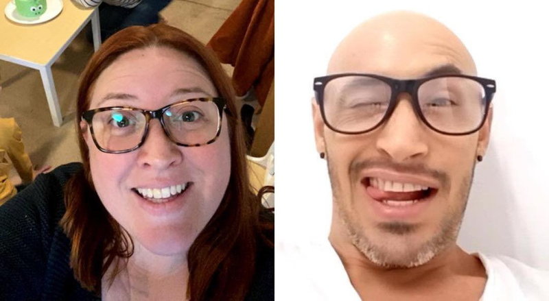 Danee Allen och Olexis Santiago Diaz har fått hålla kontakten via nätet i två år. Men snart får de äntligen träffas.