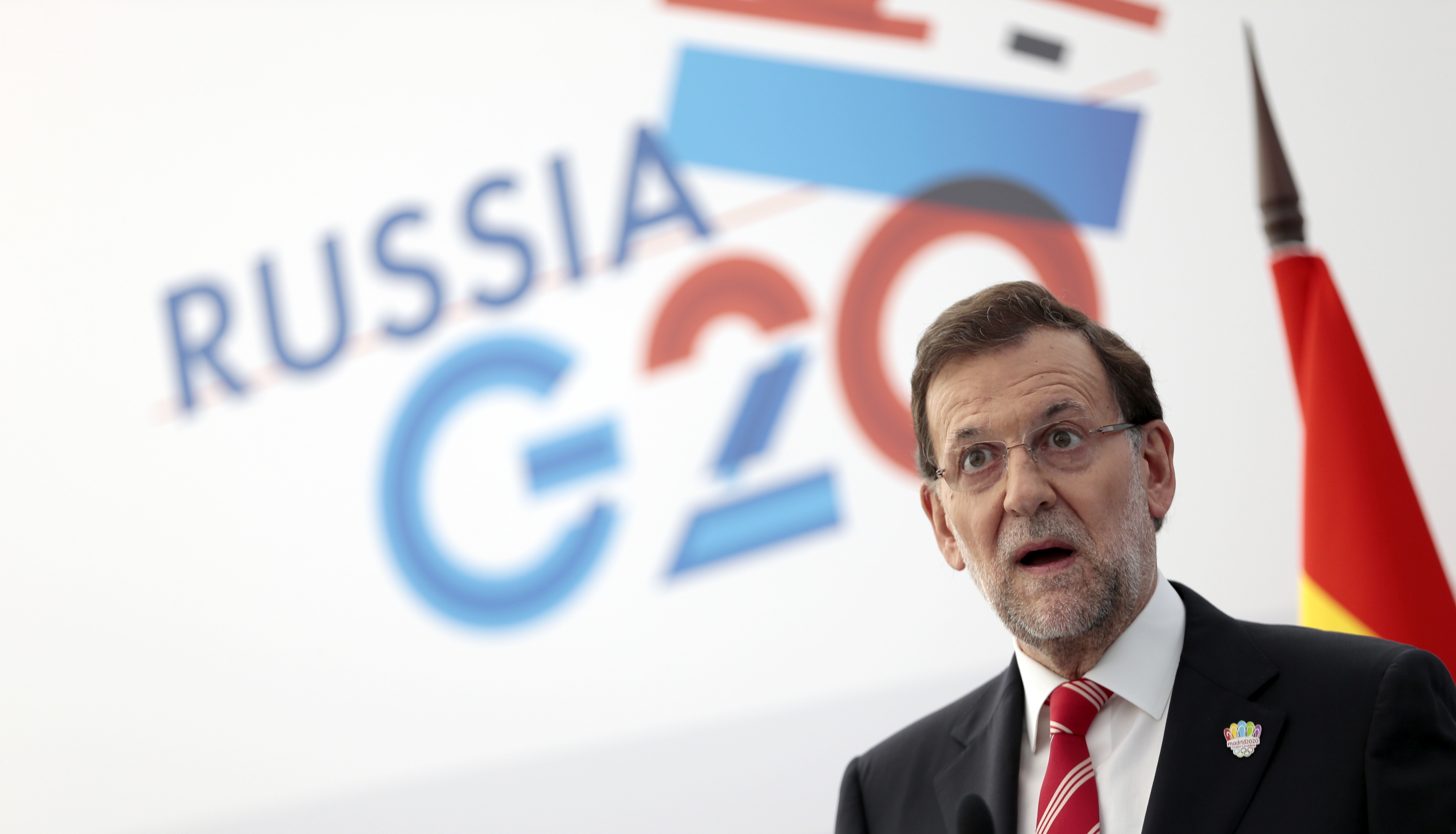 Med på mötet var också Spaniens premiärminister Mariano Rajoy.