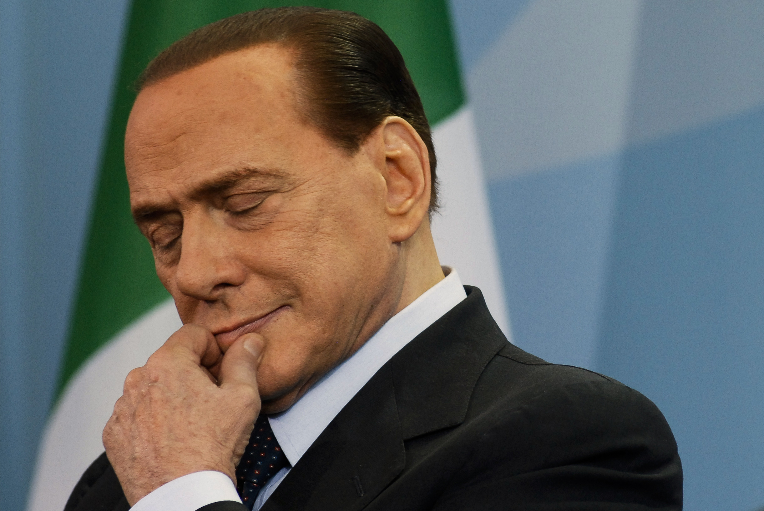 Rättegång, Berlusconi, Silvio Berlusconi, tal