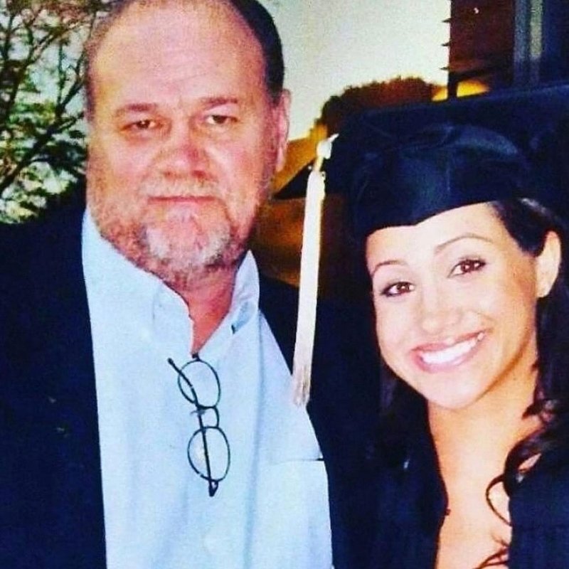 Thomas Markle med sin dotter Meghan Markle. Thomas Markle med sin dotter Meghan Markle.
