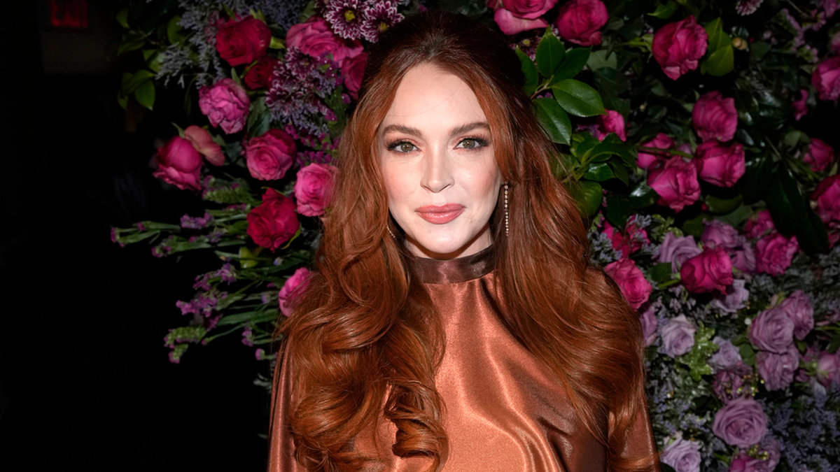 Skådespelearen Lindsay Lohan har blivit mamma. Arkivbild.