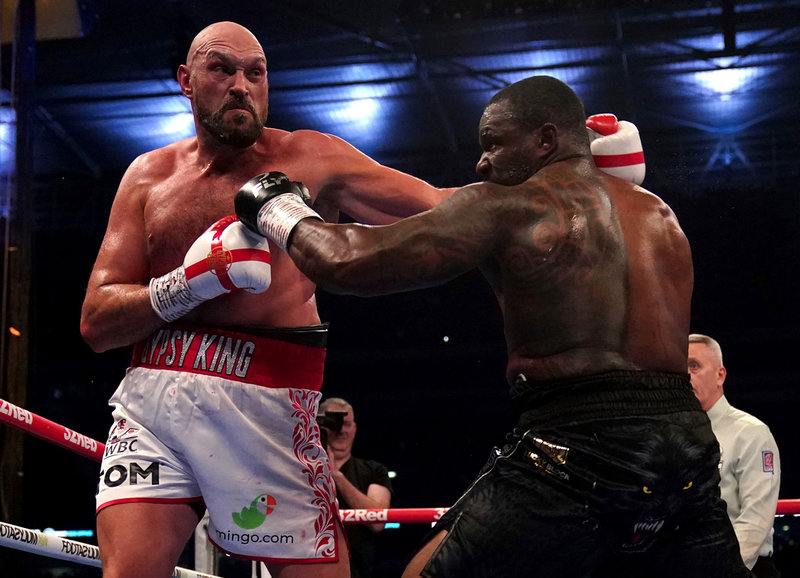Fury hade kontrollen matchen igenom.