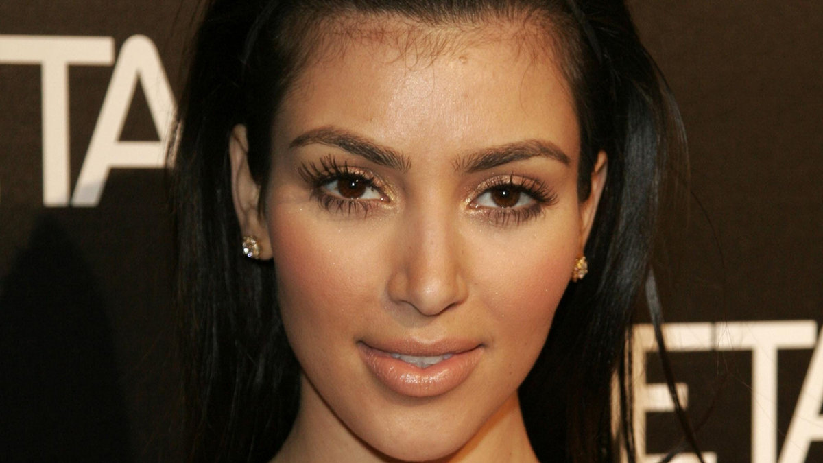 Kim Kardashian år 2008.