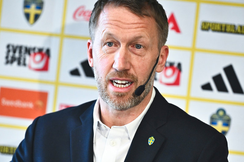 Förbundskapten Graham Potter. Arkivbild.