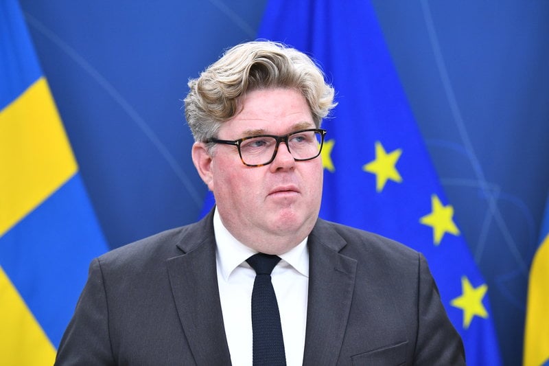 Justitieminister Gunnar Strömmer (M). Foto: Lars Schröder/TT