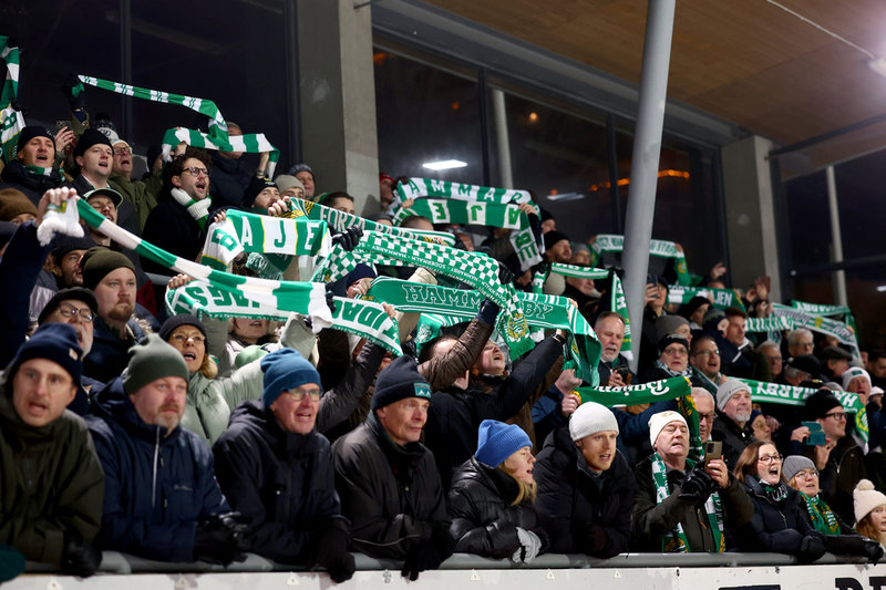 Folkfest även på Zinkensdamm i Stockholm när Hammarby slog Sirius.