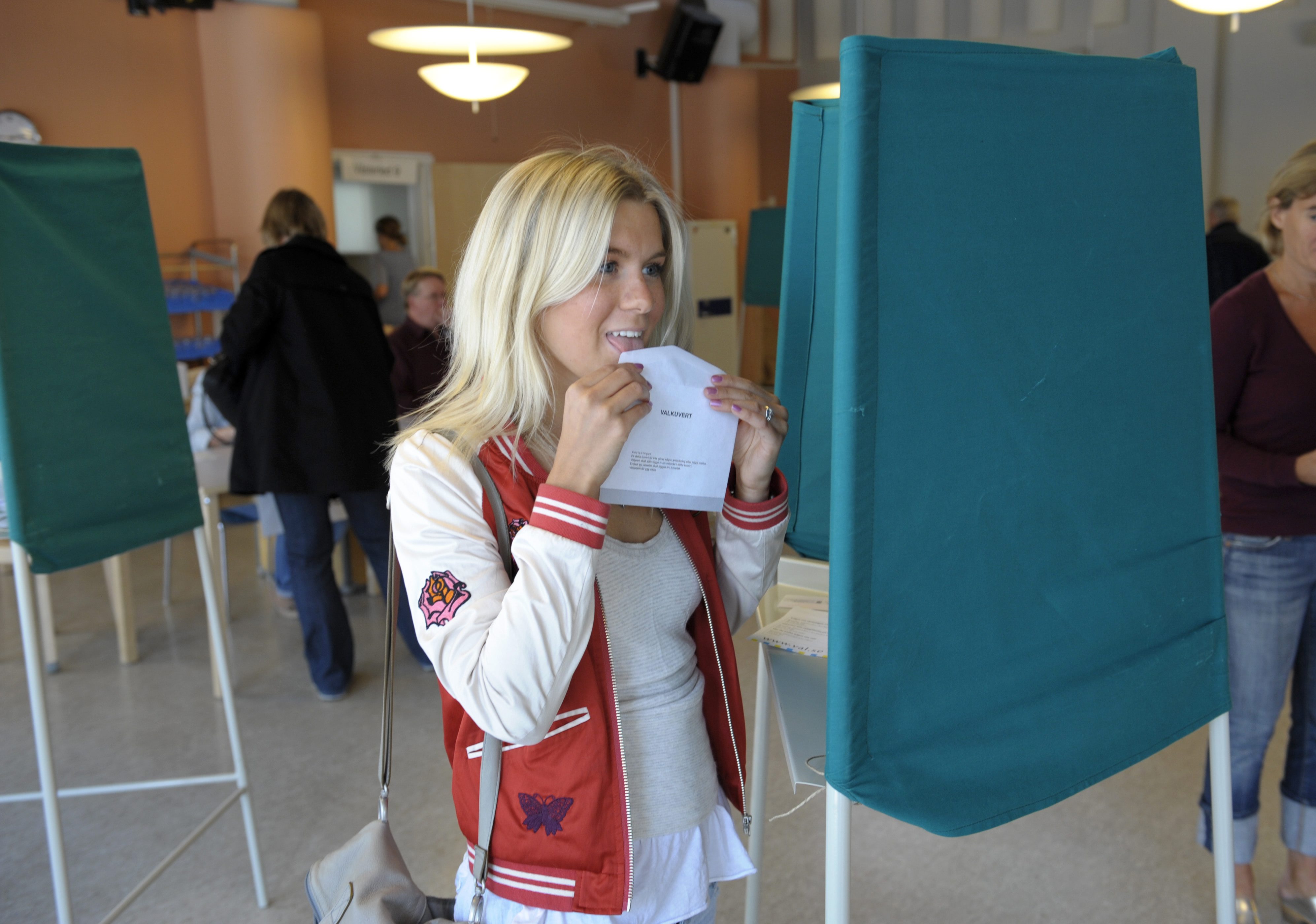 Rekordmånga förstagångsväljare röstar i höstens val.