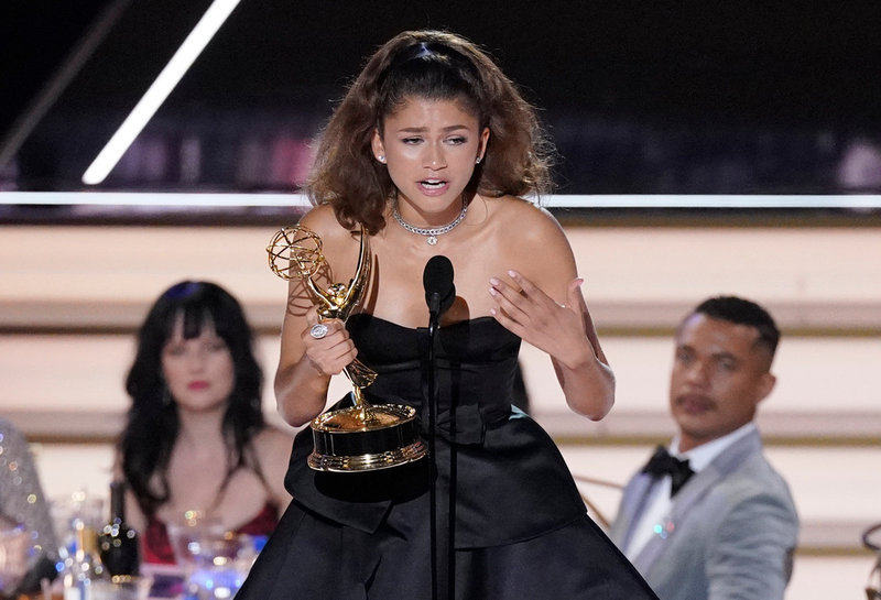 Zendaya fick pris för sin prestation i 'Euphoria' – igen.