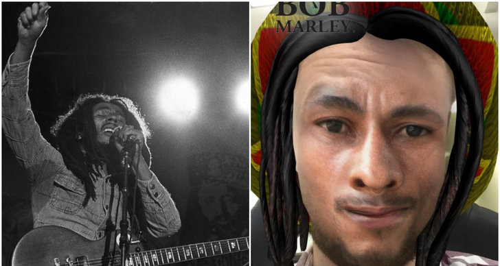 Bob Marley, Snapchat, Filter, Rasism