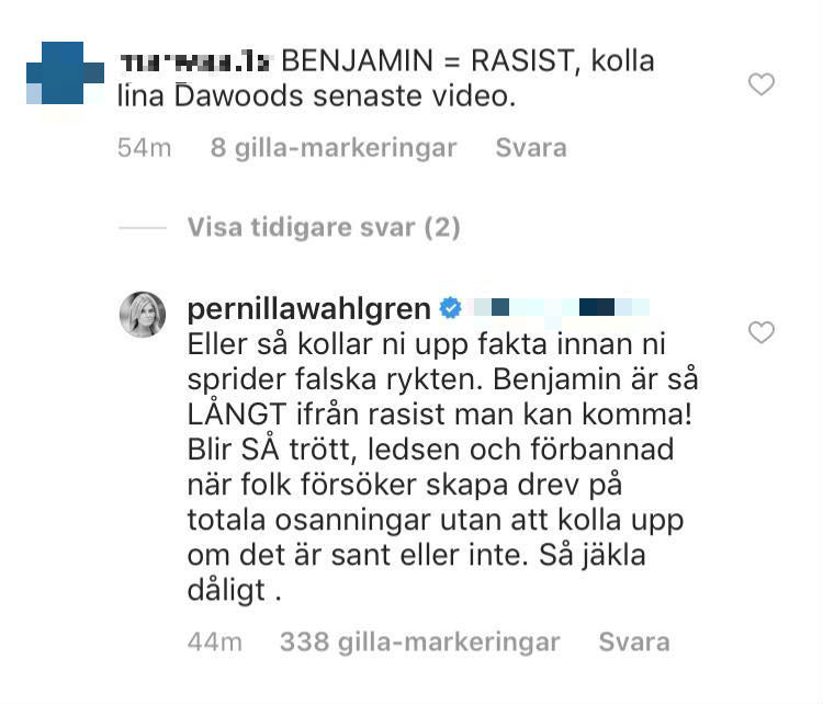 Pernillas kommentar Pernillas kommentar
