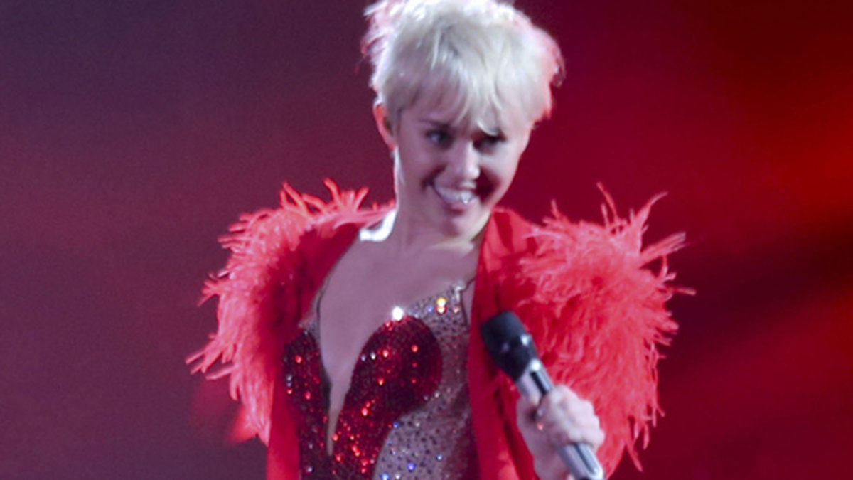 Miley Cyrus kämpar på. 