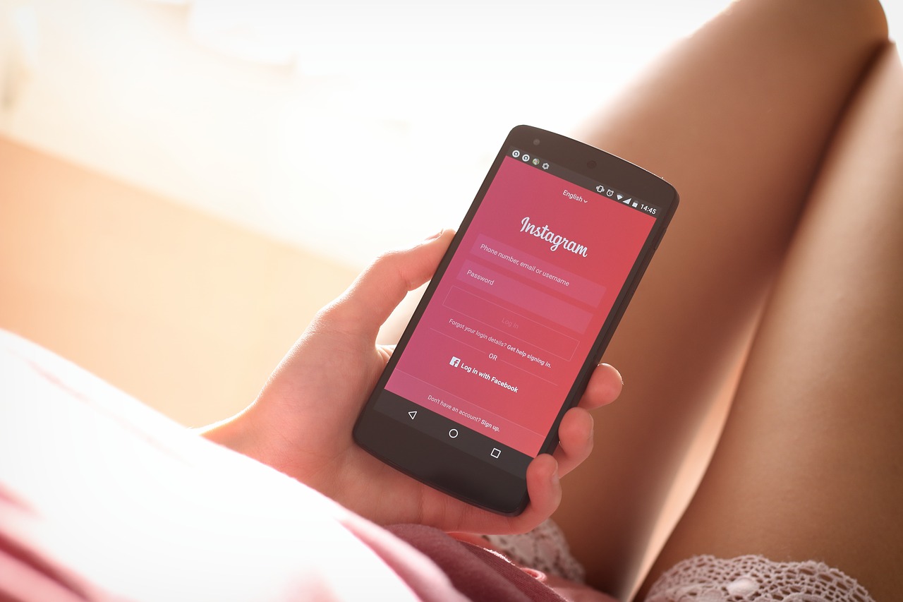 Instagrams app på Android Instagrams app på Android
