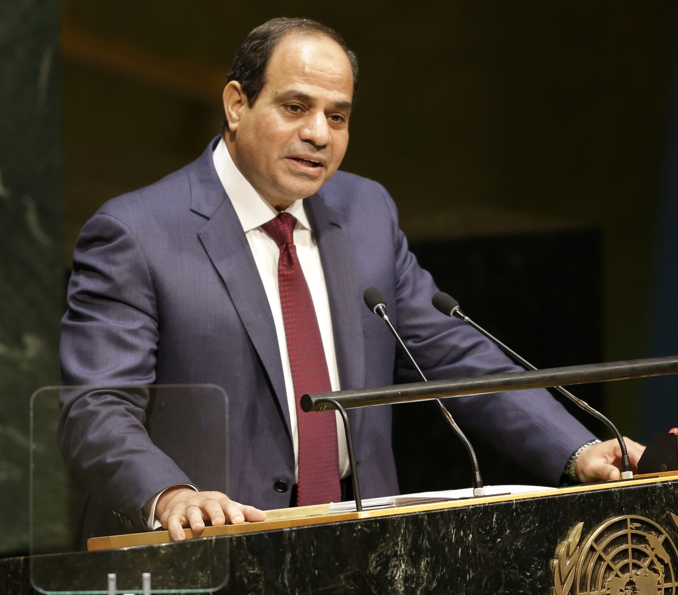 Egyptens president Abdel Fattah al-Sisiett