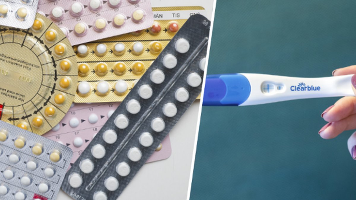p-piller, graviditetstest