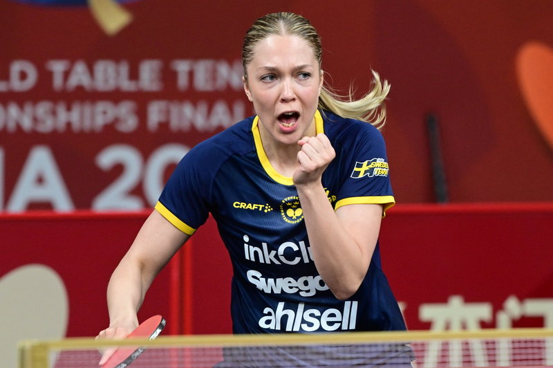 Stina Källberg slog ut rutinerade Huang Yi-Hua, Taiwan.